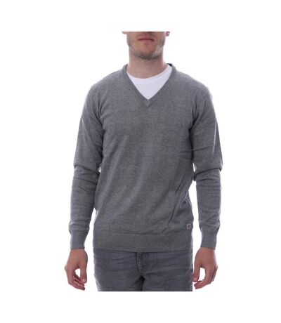 Pull over gris homme hungaria v neck - m