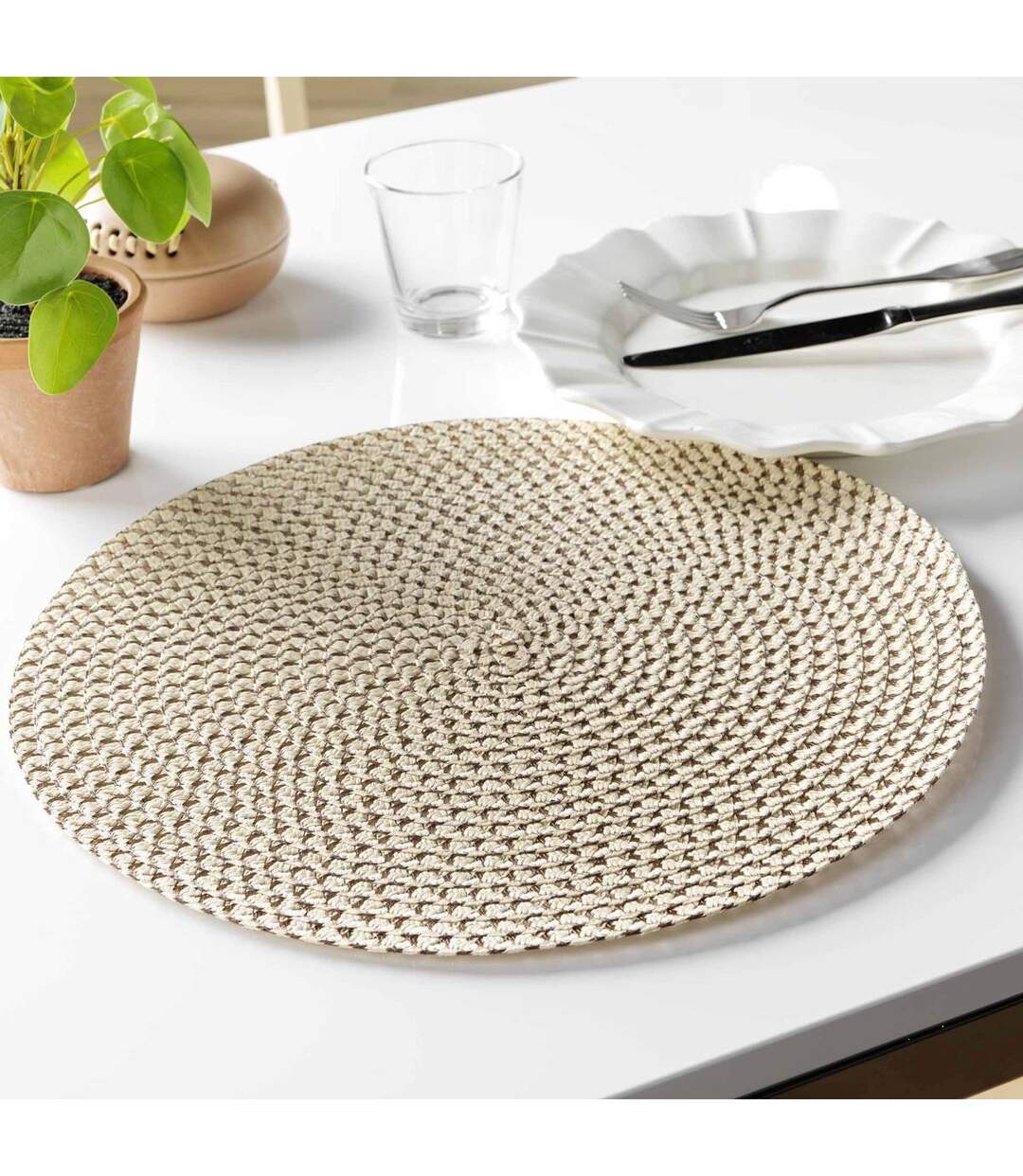 Set de Table Mezia 38cm Naturel-3