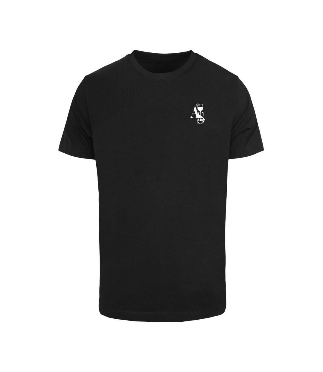T-shirt A S Club Homme Noir Mister Tee-1