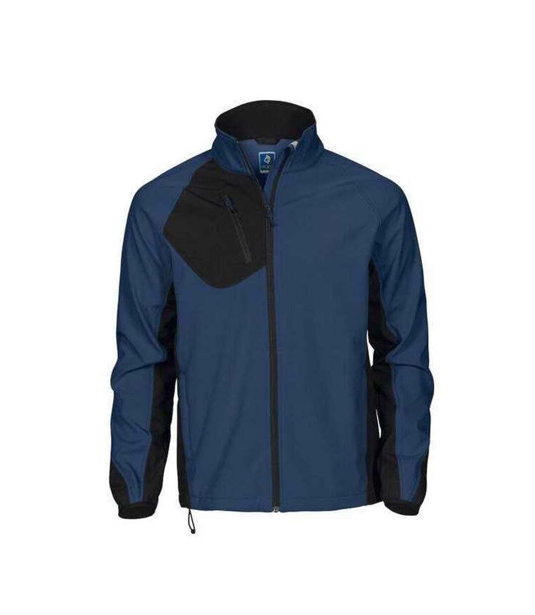 Mens Prio 2422 Soft Shell Jacket Navy Projob-1