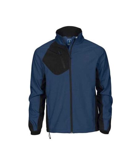 Mens Prio 2422 Soft Shell Jacket Navy Projob