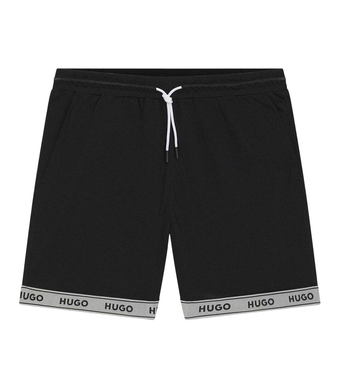 Short De Bain Motif/style Logo Lite Homme Noir Hugo-2