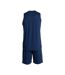 Ensemble Maillot De Basket Olimpiada Homme Bleu Marine Joma-2