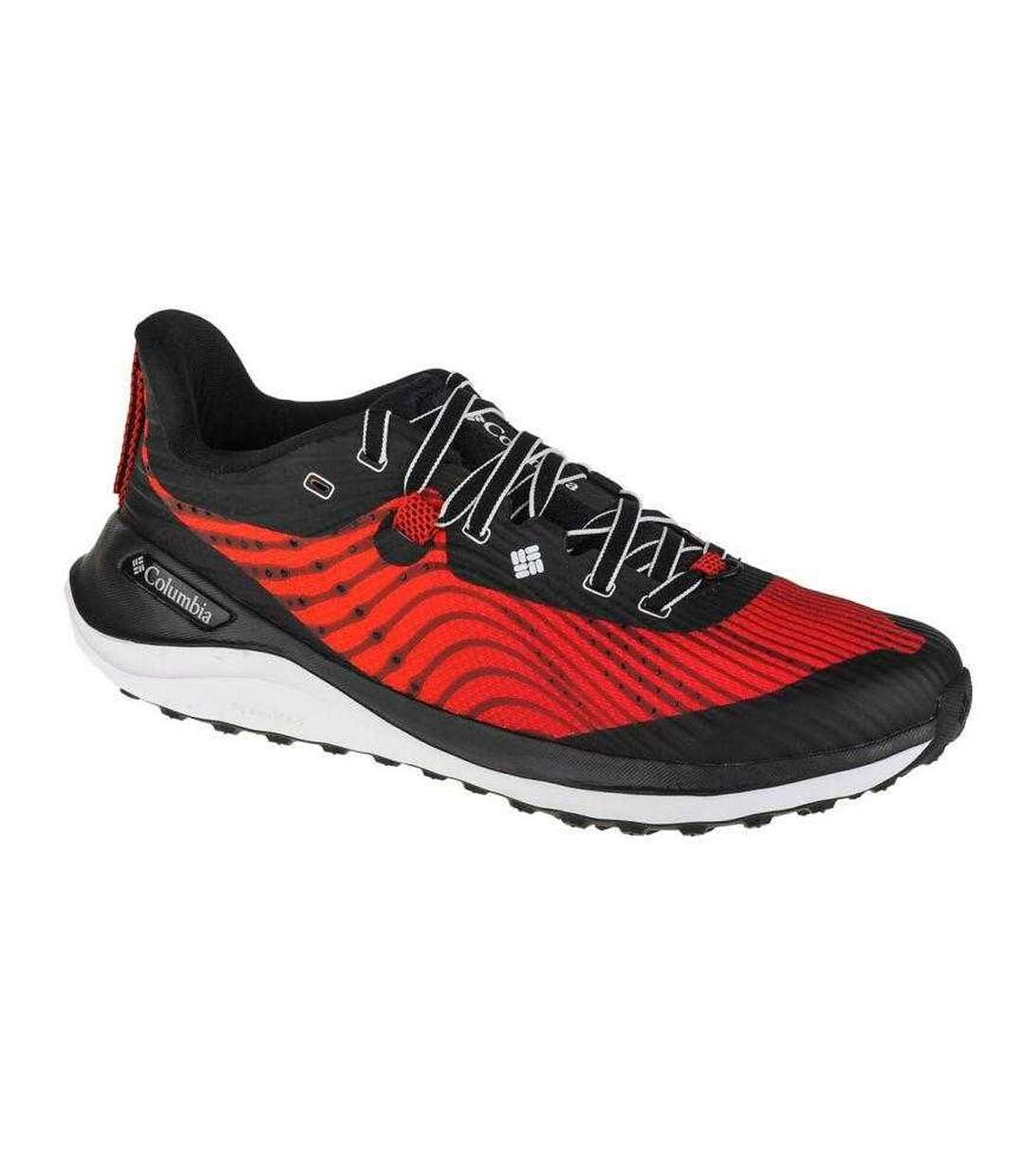 Baskets Escape Ascent Homme Noir Rouge Columbia-1
