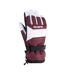 Gants Alessia Femme Noir Rouge Iguana-1