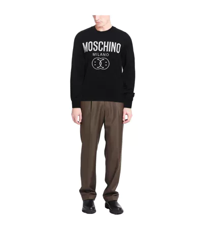Pull Milano Homme Noir Moschino
