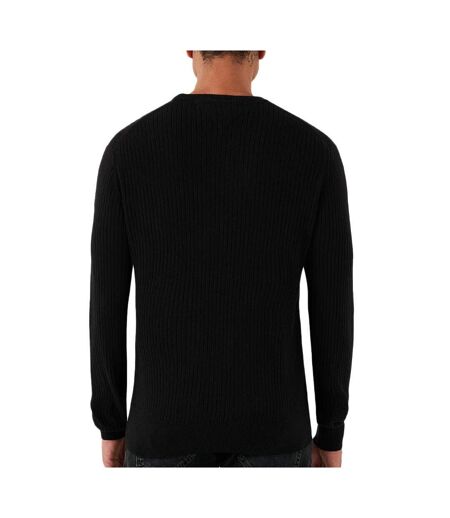 Pull noir homme tommy hilfiger pima mw0mw40449