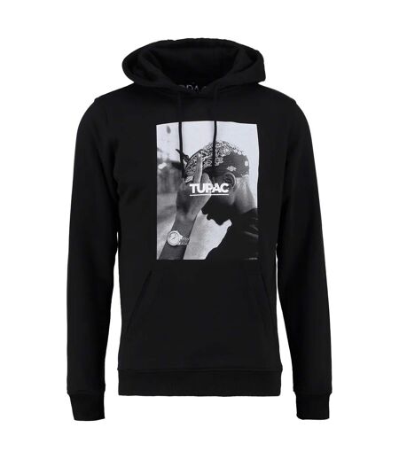 Mens F*ck The World Tupac Shakur Hoodie Noir Mister Tee