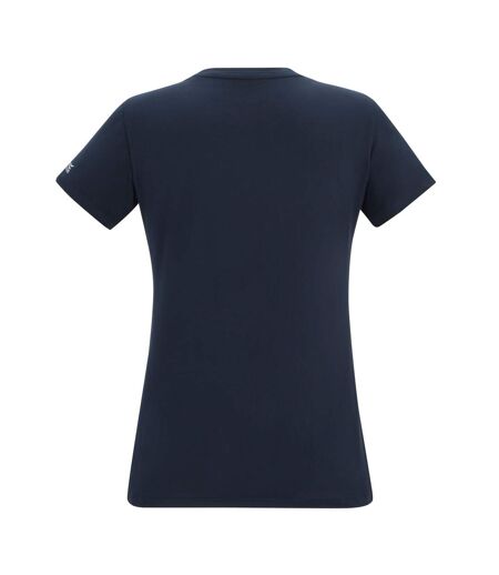T-shirt Manches Courtes Motif/style Paysage Fingal Femme Bleu Marine Imprimé Graphique Regatta