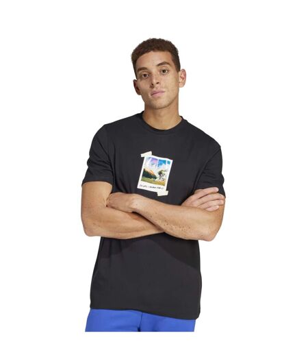 T-shirt homme noir Adidas