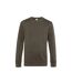 Pull À Col Ras Du Cou King Pour Hommes Kaki B&C-1
