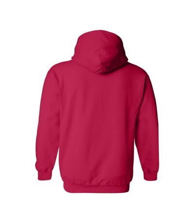Gildan Heavy Blend Adult Unisex Hooded Sweatshirt/Hoodie (Red) - UTBC468