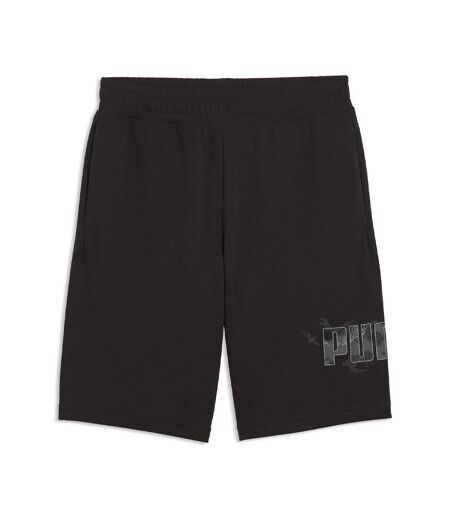 Short de sport noir homme puma camo