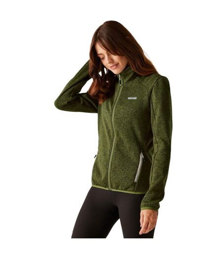 Veste Polaire Newhill Femme Vert Néphrite Vanille Clair Regatta