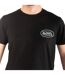 T-shirt homme col rond en jersey 140grm imprimé devant Log4 Vondutch-2