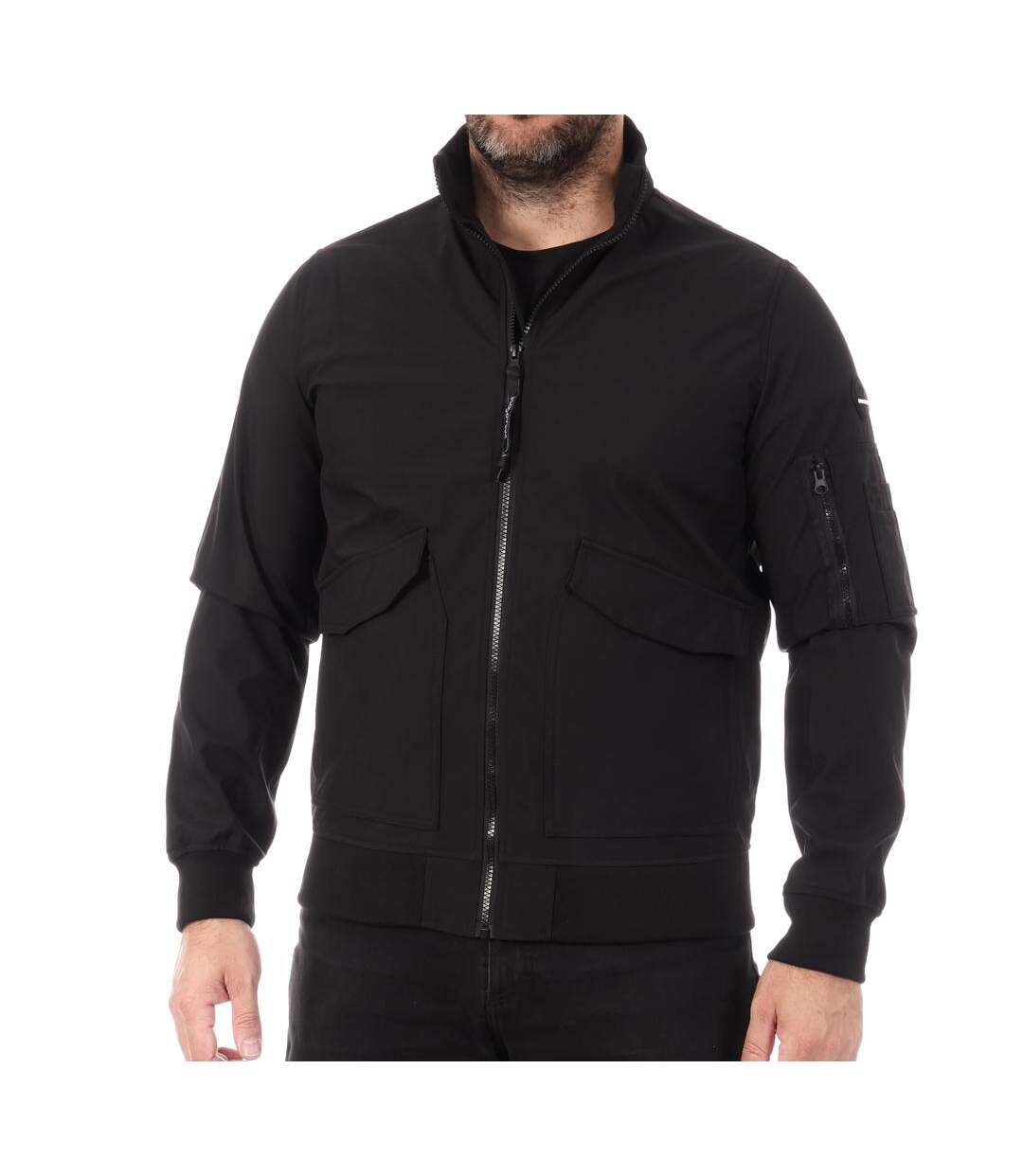 Blouson noir homme paragoose johnson-1