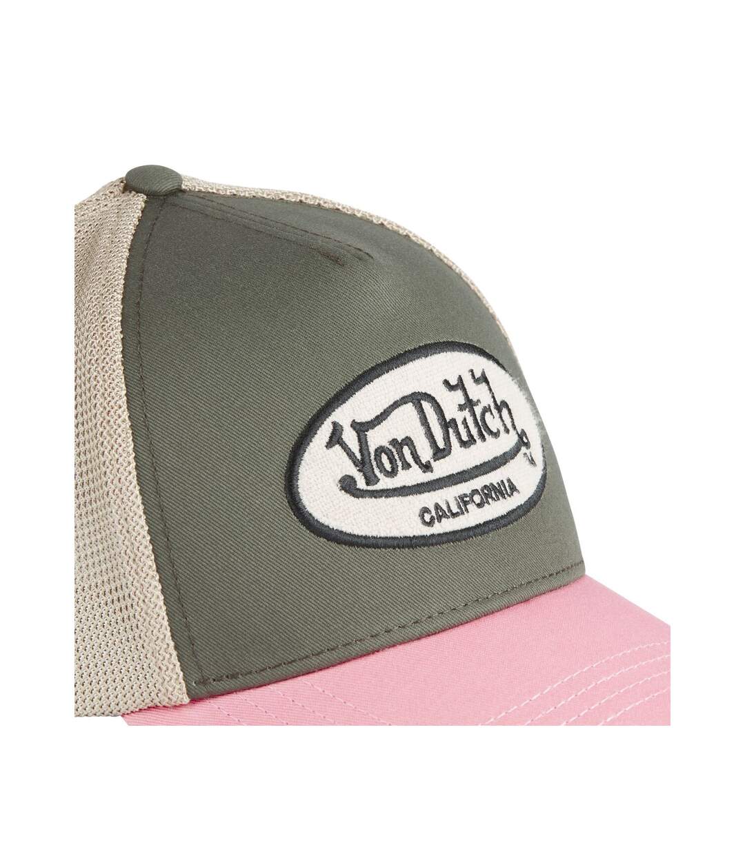 Casquette baseball avec filet souple et écusson en bouclette Terry Vondutch-3