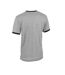 T-shirt Crossover Algoso Homme Gris Mascot-2