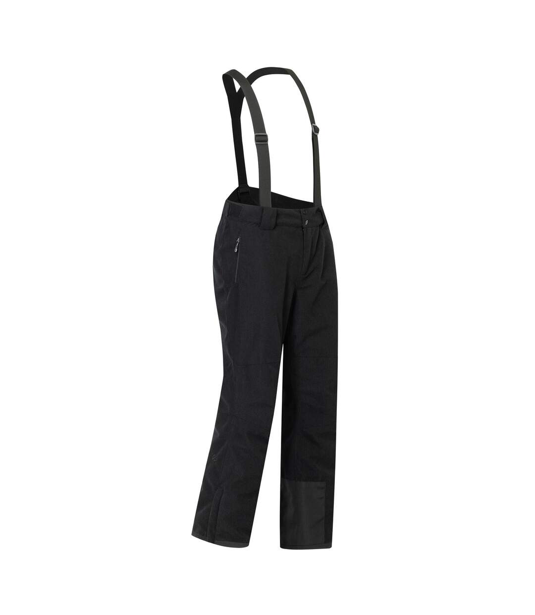 Pantalon De Ski Uni En Velours Côtelé À Bretelles Ajustables Achieve Homme Noir Dare 2B-3