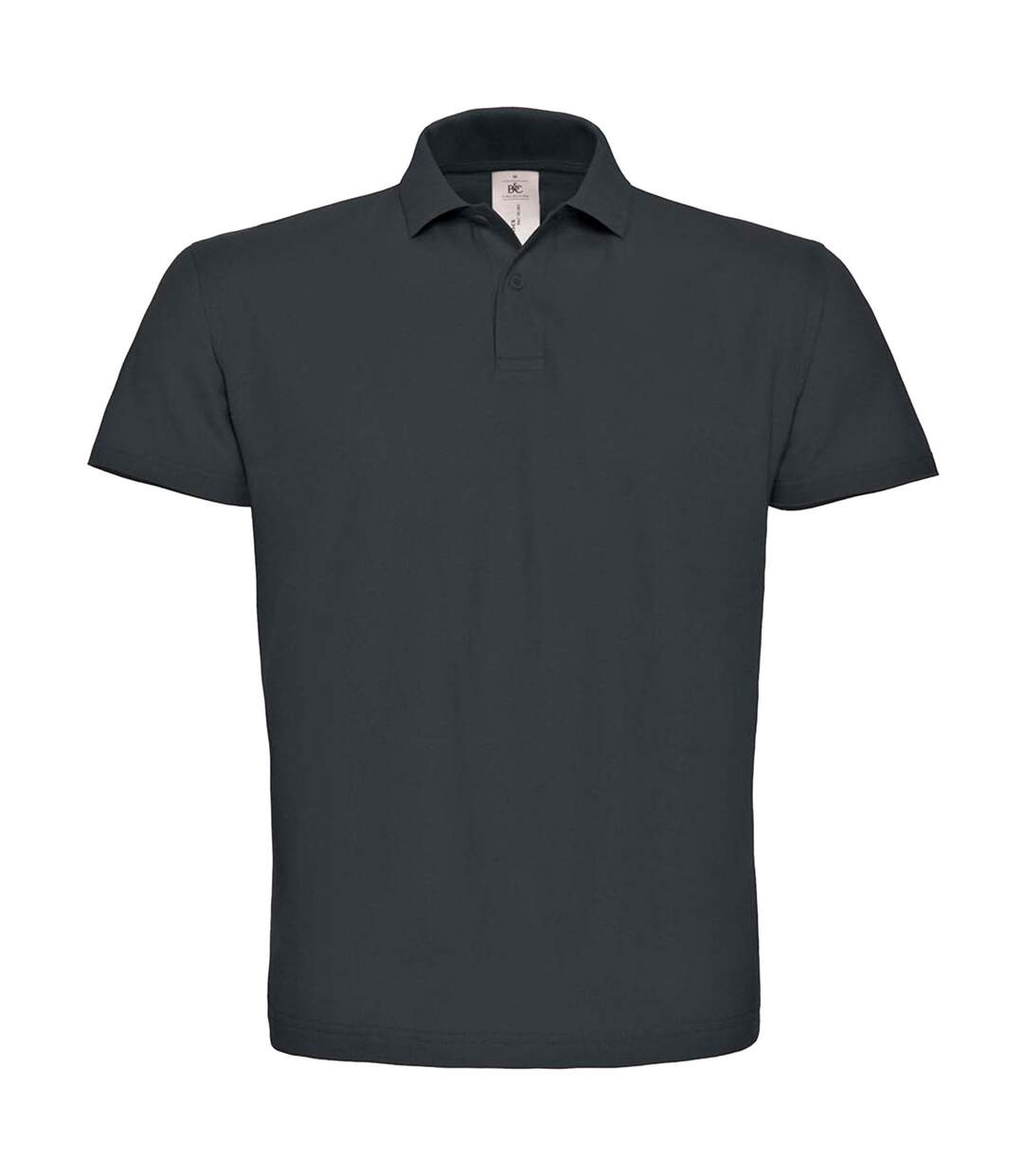 B&c Id.001 Polo À Manches Courtes Pour Hommes Anthracite B And C-2