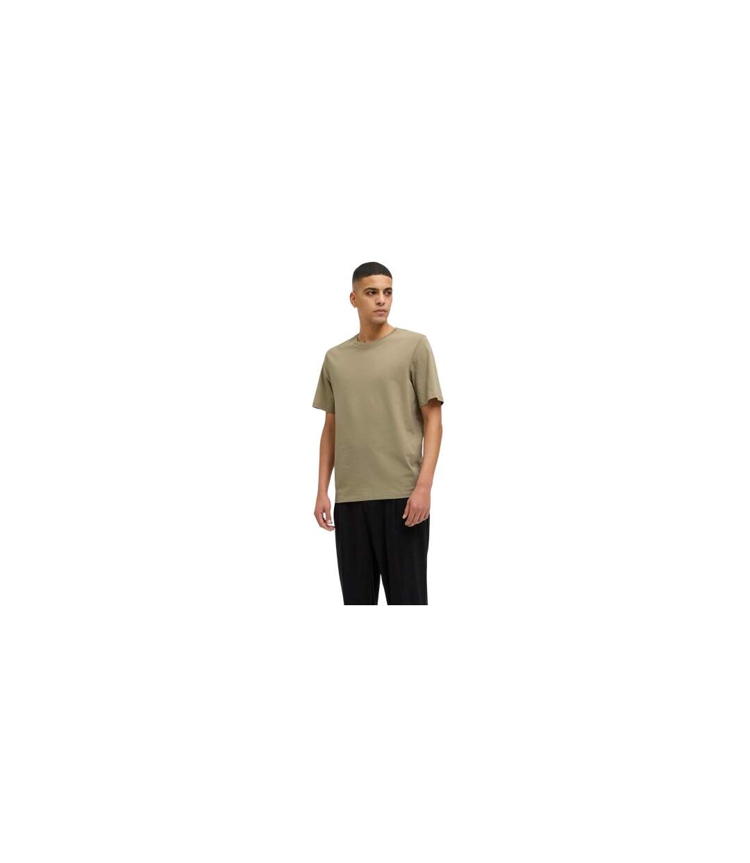 T-shirt Basic Homme Doré Jack And Jones-1