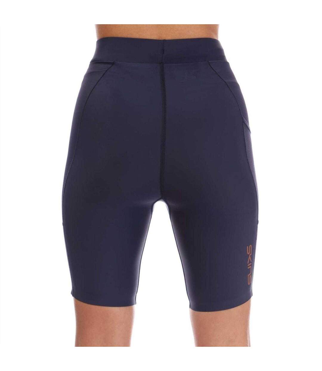 Cuissard De Cyclisme Series-5 Femme Bleu Marine Skins-2