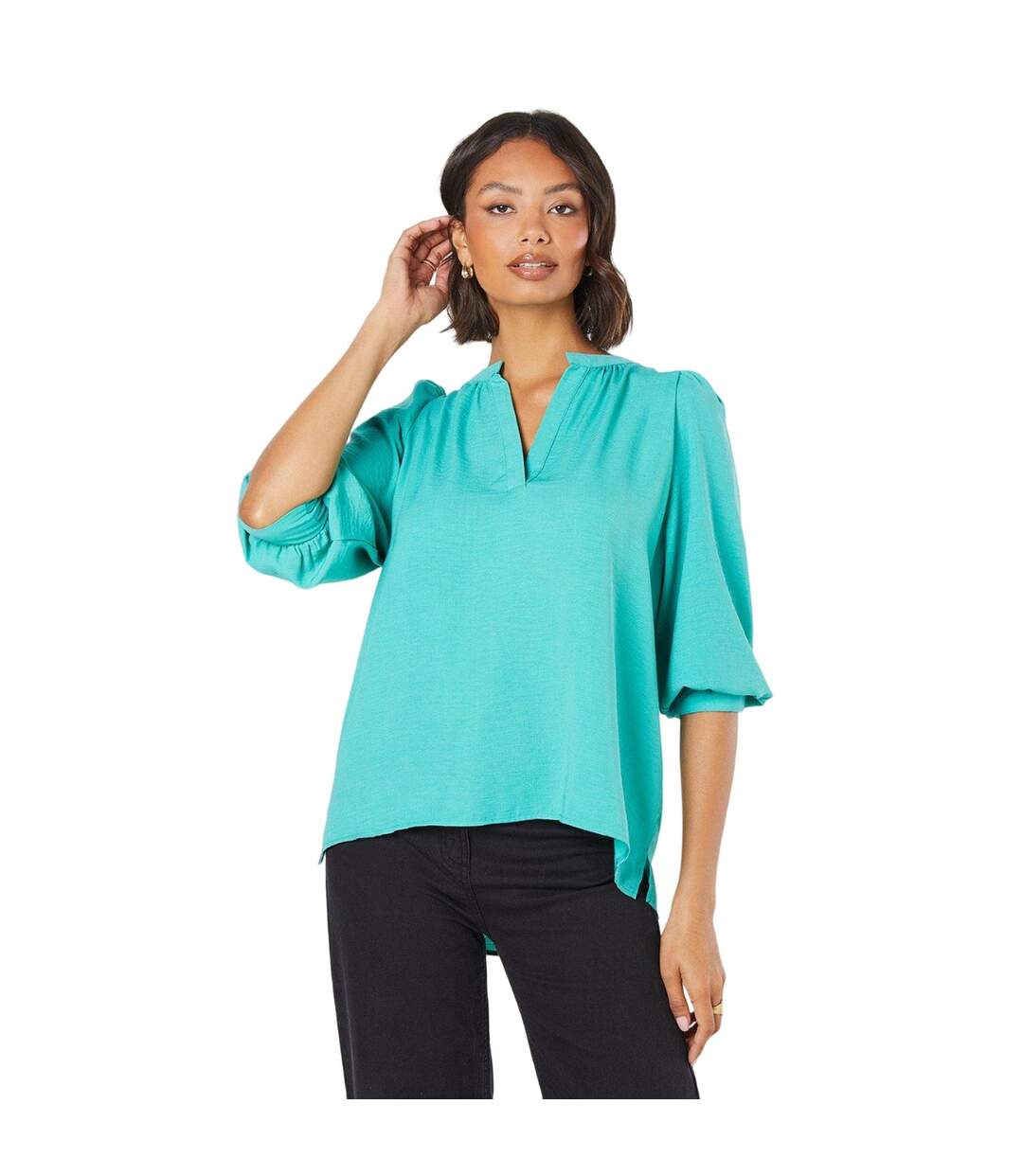 Chemisier femme vert Dorothy Perkins-1