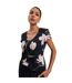 T-shirt Vaiiley Femme Bleu Marine Ted Baker-4