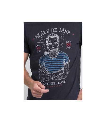 T-shirt col rond pur coton JAMEKONG