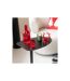 Carafe en Verre Fiole 27cm Rouge-5