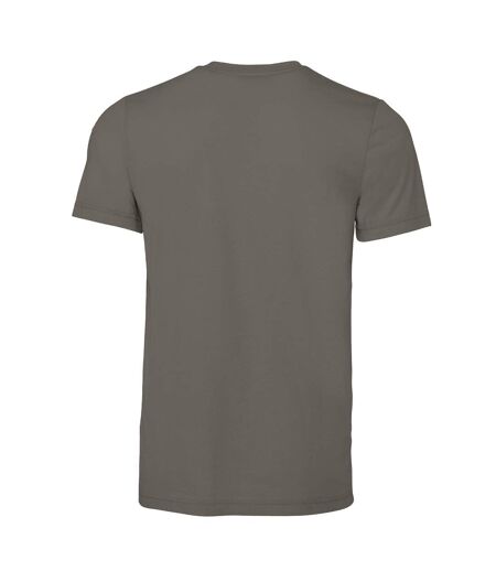 Mens Midweight Soft Touch T-shirt Brown Savana Gildan