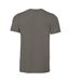 Mens Midweight Soft Touch T-shirt Brown Savana Gildan-3