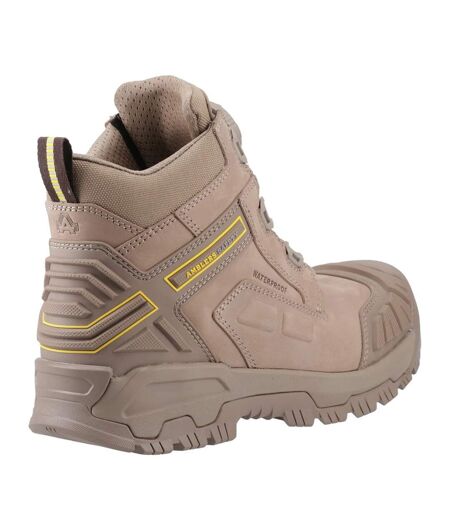 Bottines De Sécurité Demolition Homme Beige Gris Amblers