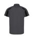 AWDis Cool Mens Contrast Polo Shirt (Charcoal/Jet Black) - UTPC7061
