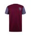 Mens West Ham United Fc T-shirt Claret Blue Source Lab-2