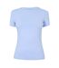 Womens/ladies Polyamide T-shirt Brunnera Blue USA Pro-2