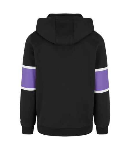 Sweat À Capuche Homme Noir Violet Starter Black Label