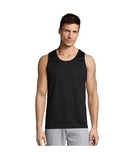 Débardeur Sporty Homme Noir SOLS