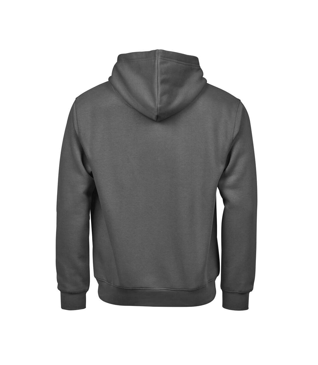 Mens Hooded Cotton Blend Sweatshirt Powder Grey Tee Jays-3