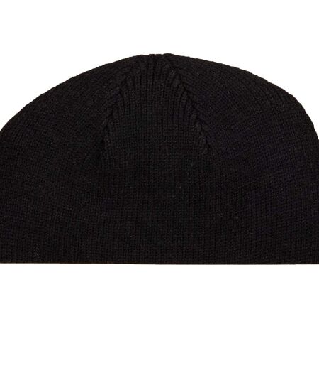 Unisex adult chuck waterproof beanie black Trespass