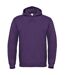 B&C Unisex Adults Hooded Sweatshirt/Hoodie (Radiant Purple)
