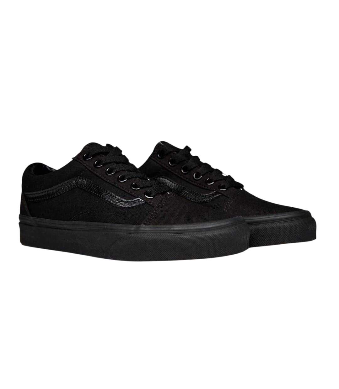 Chaussures Old Skool Femme Triple Noir Vans-4