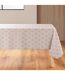 Nappe Antitache Imprimé Kalini 150x240cm Naturel-1