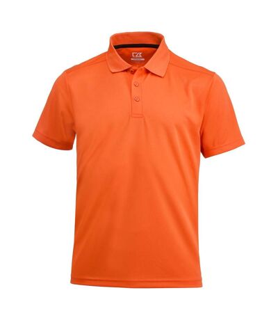 Mens Kelowna Polo Shirt Black Cutter & Buck