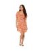 Mini robe femme rouille Dorothy Perkins