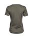 T-shirt À Manches Courtes 100% Coton Femme Vert Foncé Tee Jays-2
