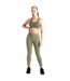 Womens/ladies influential leggings olivine green Dare 2B-4