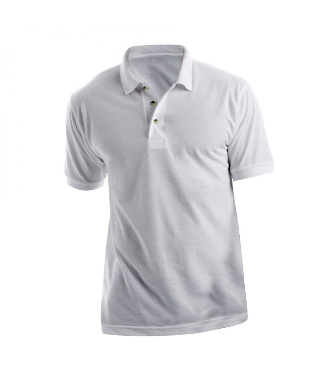 Polo à manches courtes Xpres Subli Plus pour homme (Blanc) - UTBC1544