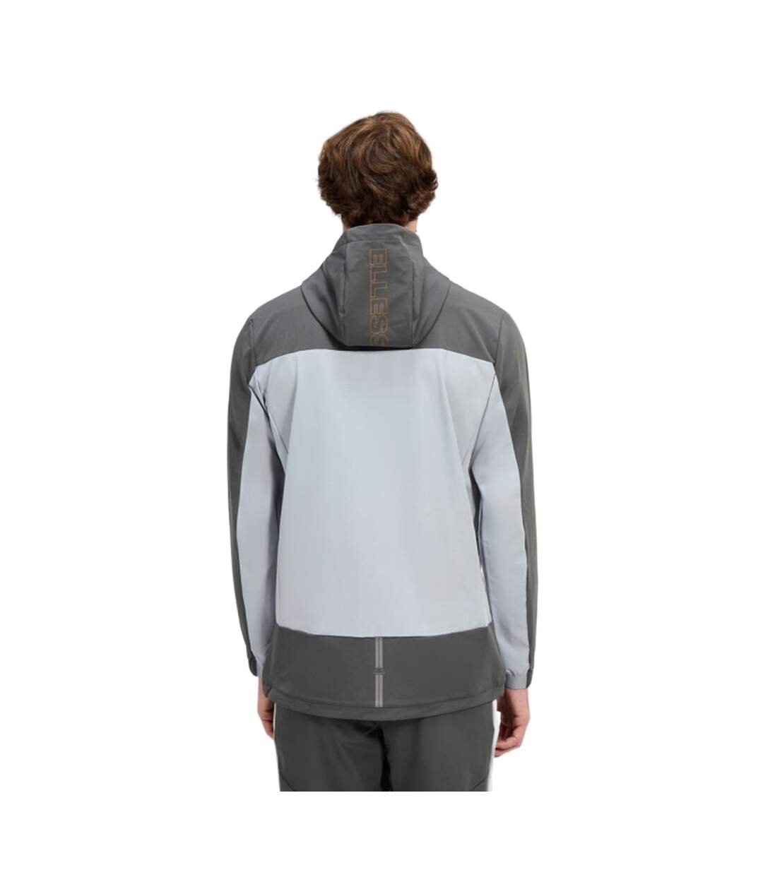 Mens corsarno track jacket dark grey/light grey Ellesse-2