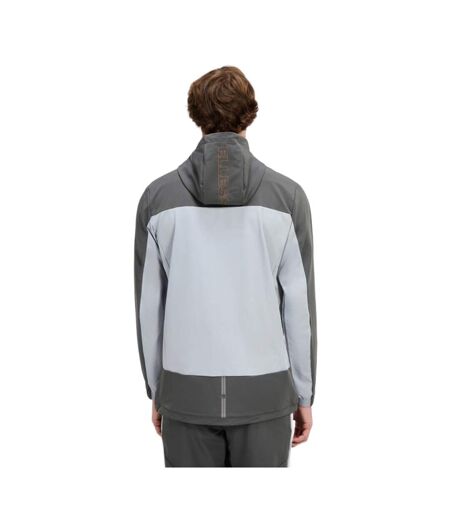 Mens corsarno track jacket dark grey/light grey Ellesse
